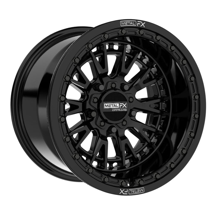 Metal FX Slayer R Beadlock for Gloss Black - Rugged Terrain