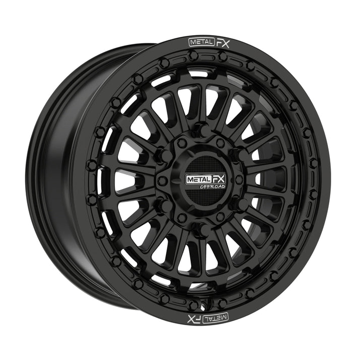 Metal FX Delta 6R Beadlock for Satin Black - Rugged Terrain