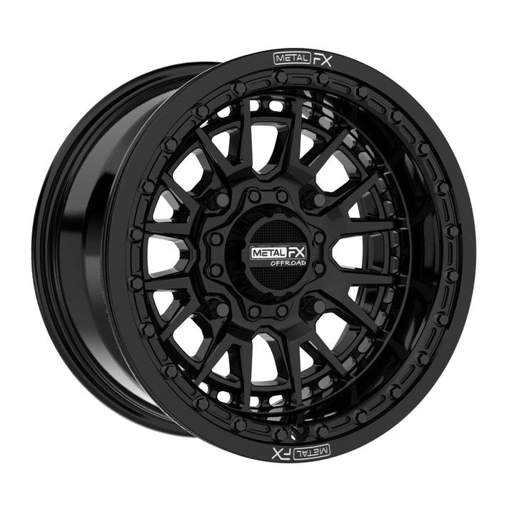 Metal FX Slayer Beadlock for Gloss Black - Rugged Terrain