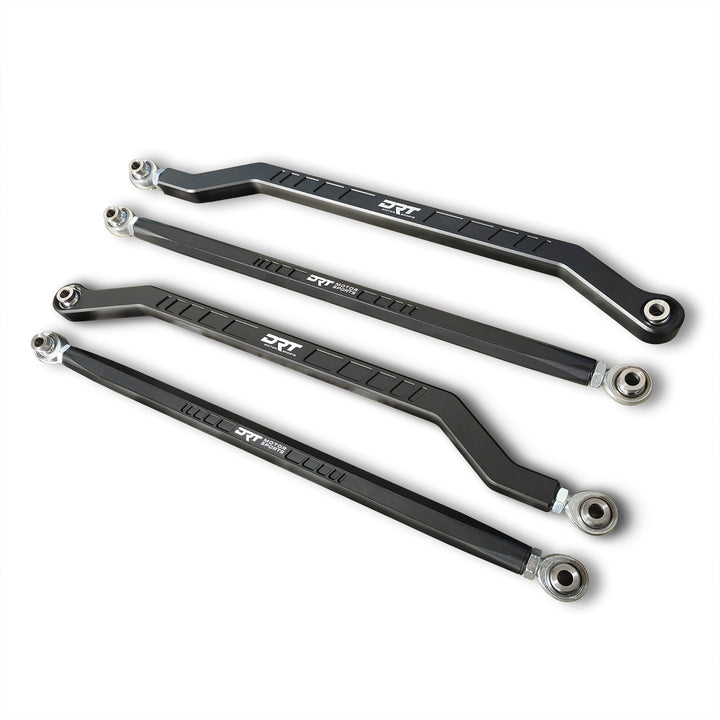 DRT Motorsports Polaris 2024+ RZR XP 1000/4 Billet Aluminum High Clearance Radius Rod Set - Rugged Terrain
