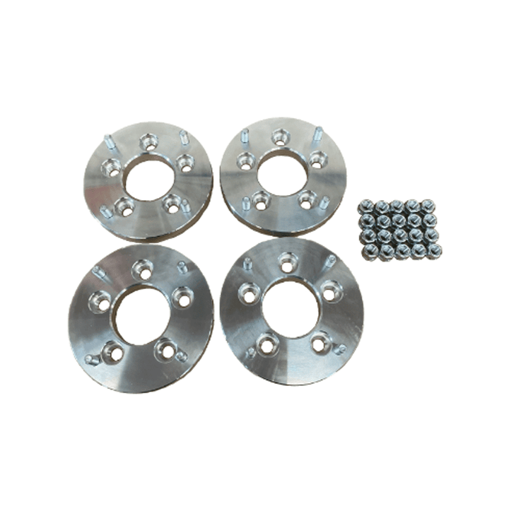 AJK Offroad 5 - Lug to 4 - Lug Wheel Adapters and Spacers for Polaris Pro R, Pro S, Xpedition, XD 1500 - Rugged Terrain