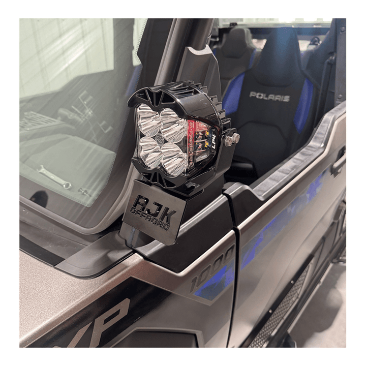 AJK Offroad Polaris Xpedition A Pillar light mount - Rugged Terrain