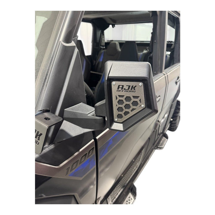 AJK Offroad Polaris Mirror Accents - Rugged Terrain