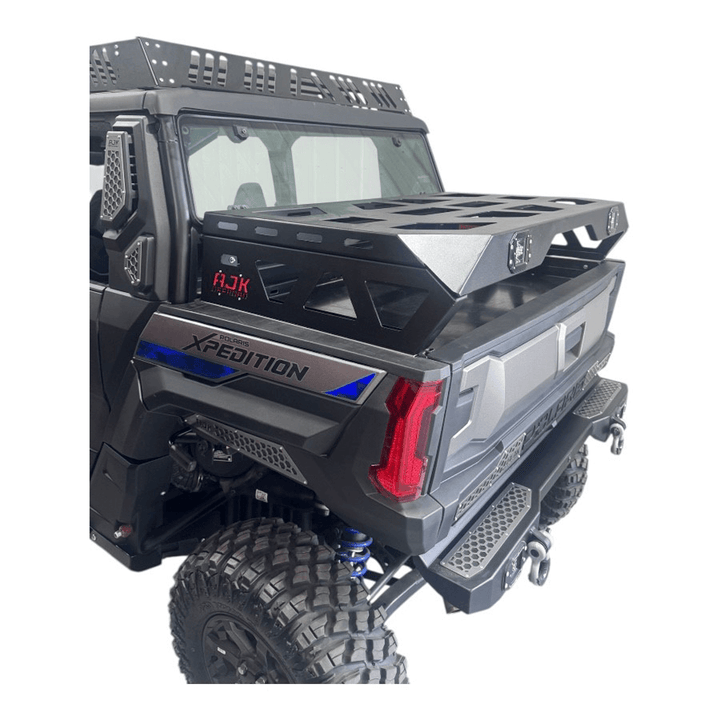 AJK Offroad Polaris Xpedition Spare Tire Carrier / Bed Rack - Rugged Terrain