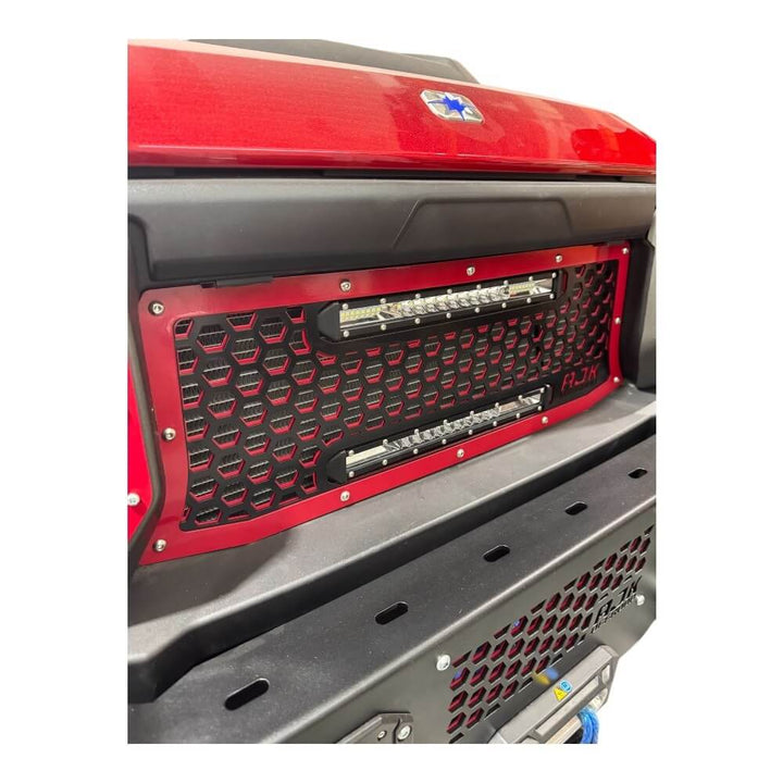 AJK Offroad Polaris Ranger 1500XD Grill With Lights - Rugged Terrain