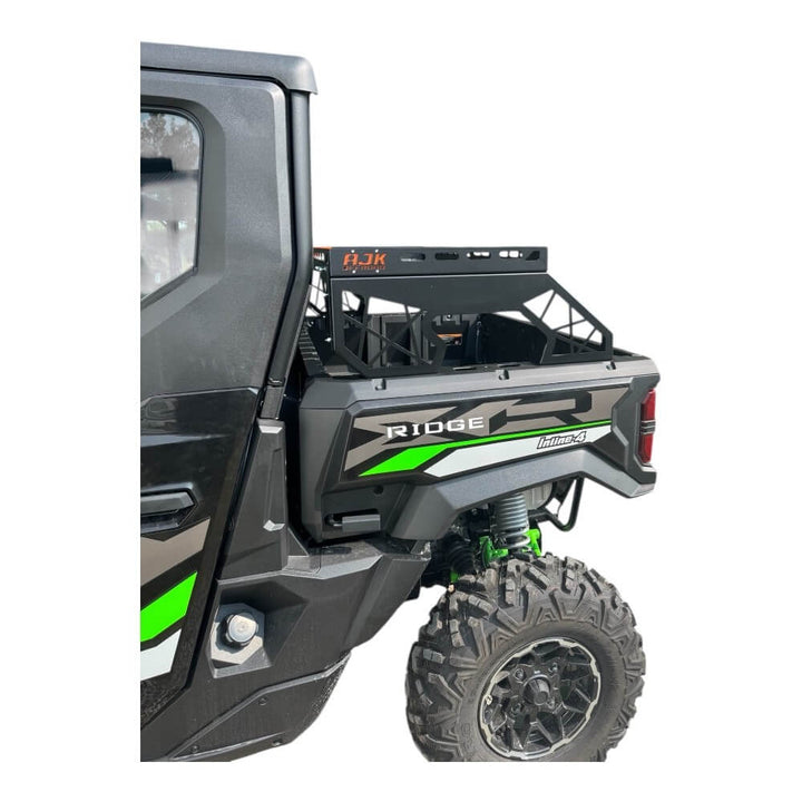 AJK Offroad Kawasaki Ridge Short Bed Rack - Rugged Terrain
