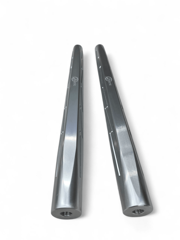 Elektric Offroad Billet Tie Rods Anodized Clear for 2017+ Can Am X3 Maverick (RS 72" Model Only) - Rugged Terrain