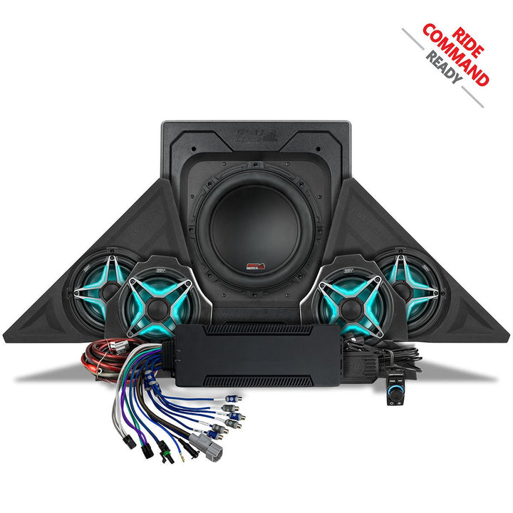 2018 - 2025 Polaris® Slingshot Phase - 5 V - Spec 1400watt 5 - Speaker Audio - System for Ride Command - Rugged Terrain