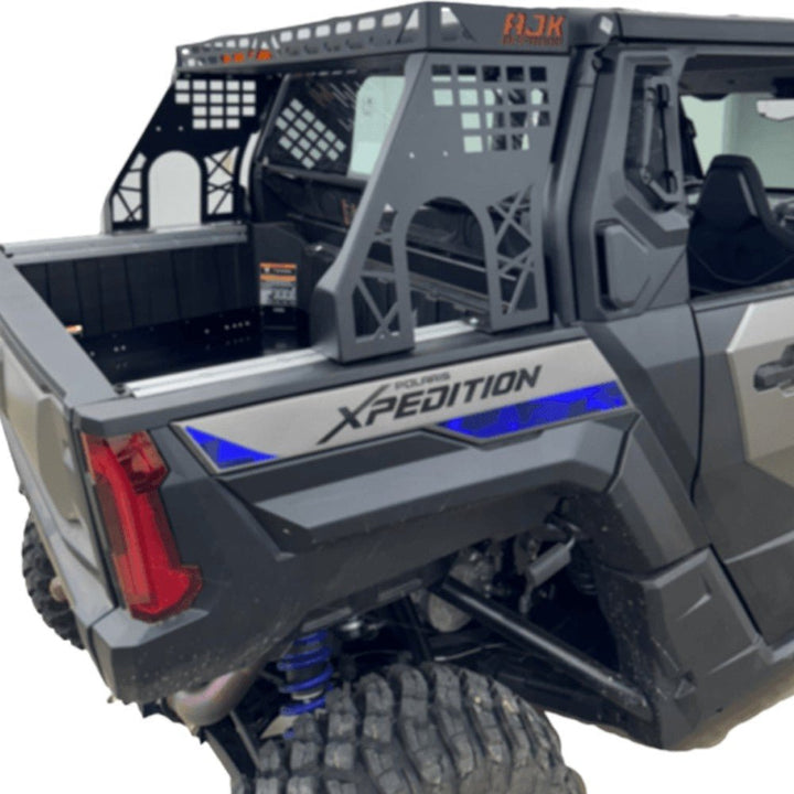 AJK Offroad Tall 1/2 Headache Rack for Polaris Xpedition XP - Rugged Terrain