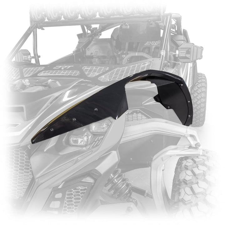 DRT Can - Am 2024+ Maverick R Front Fender Kit - Rugged Terrain