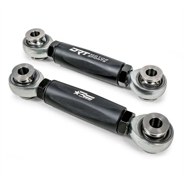 DRT RZR XP Billet Aluminum Hex Bar Adjustable Sway Bar Link Kit Front (M10) - Rugged Terrain