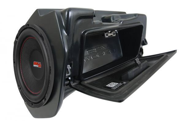2014 - 2023 Polaris RZR Turbo S Velocity and XP1000 10in Amplified Subwoofer - Rugged Terrain