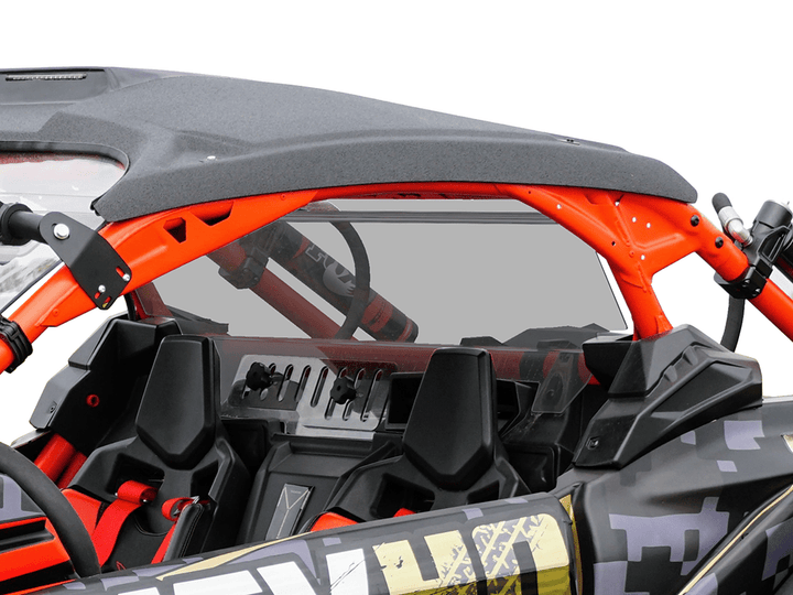 Spike CAN AM MAVERICK X - 3 REAR TINTED/VENTED WINDSHIELD - Rugged Terrain