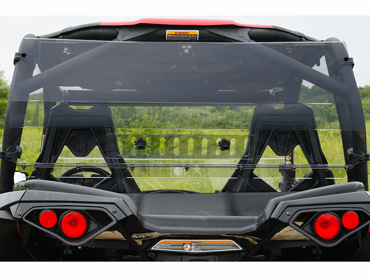 Spike Commander/Maverick Rear Windshield With Sliding Vent - Rugged Terrain
