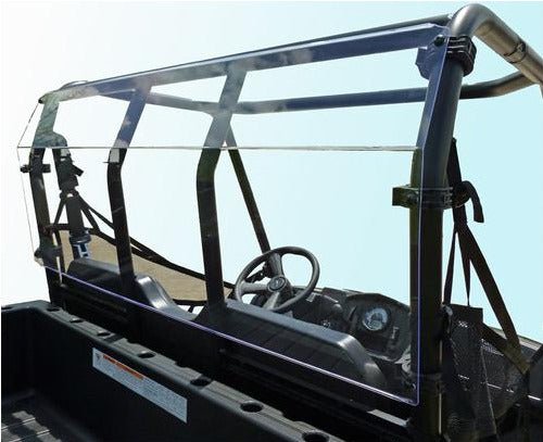 Spike Polaris Ranger Midsize (Round Tubing) Rear Windshield - GP - Rugged Terrain