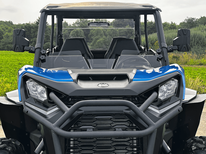 Spike Can - Am Maverick Trail/Sport & Commander Stealth Tinted Short Shield - HC - Rugged Terrain