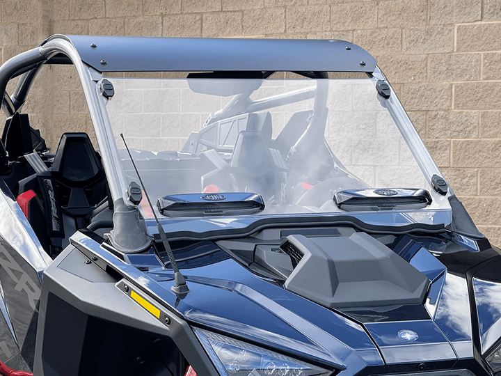 Spike POLARIS PRO - R Dual Vented Front Windshield - HC - Rugged Terrain