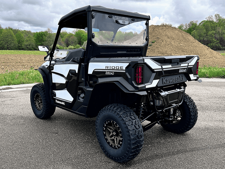 Spike Kawasaki Ridge Rear Shield With Adjustable Vent - Rugged Terrain