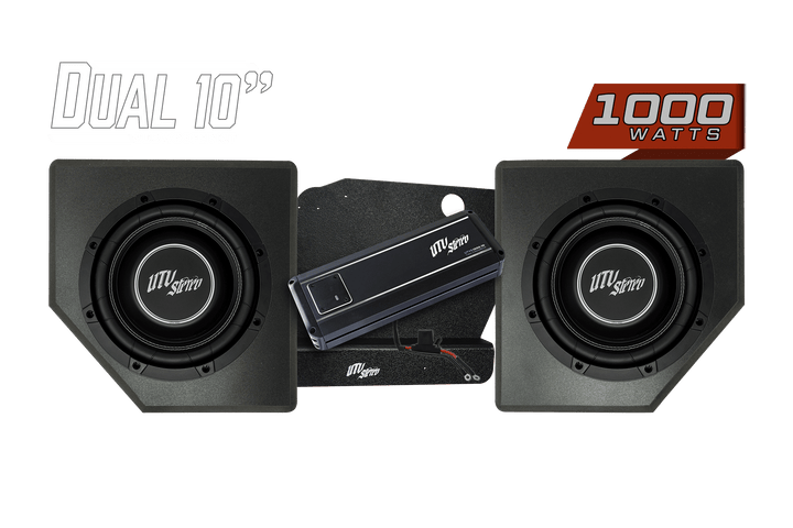UTV Stereo Can - Am X3 Signature Rear Sub Upgrade | UTVS - X3 - RS - UP - S - Rugged Terrain