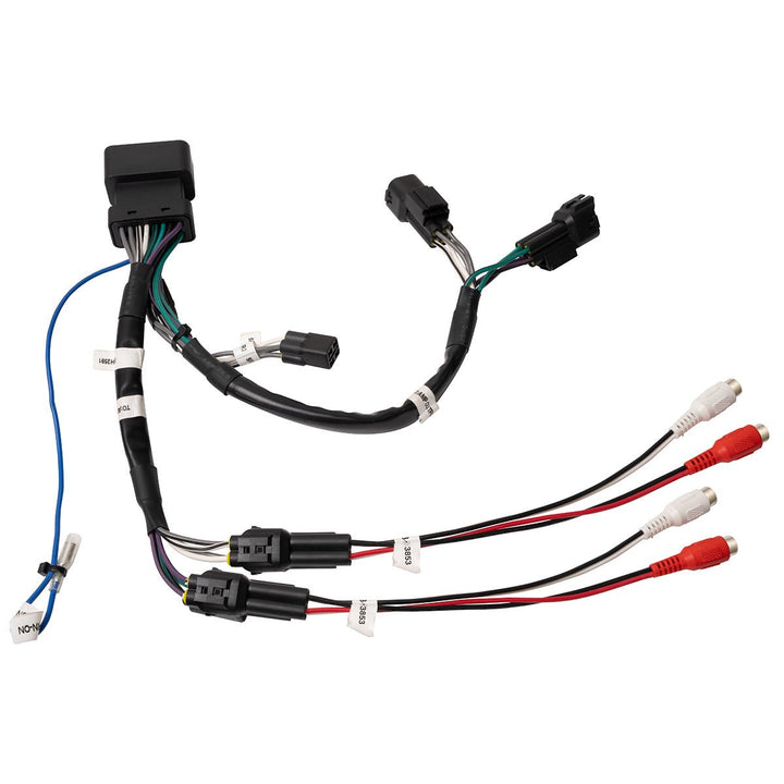 Polaris® RZR Pro Series Ride Command Front & Rear Speaker RCA Output Harness - Rugged Terrain