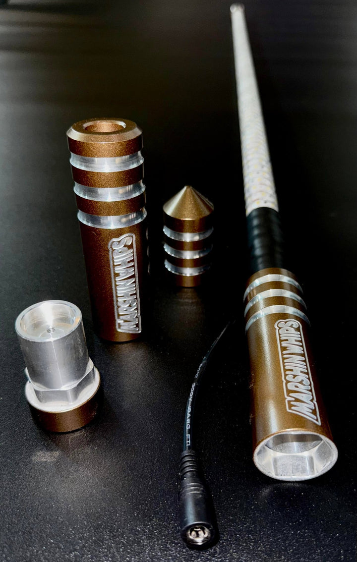 Marshin Whips GAME CHANGER - BRONZE (SINGLE) - Rugged Terrain