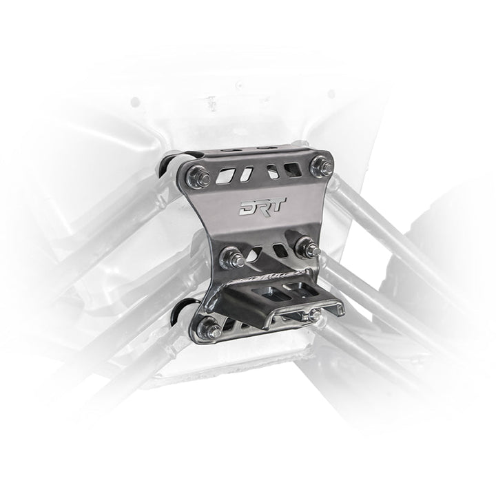 DRT Can Am Maverick X3 2017+ Dual Sheer Radius Rod Plate - Rugged Terrain