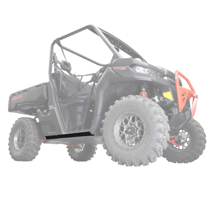 Factory UTV Can - Am Defender UHMW Rock Sliders - Rugged Terrain
