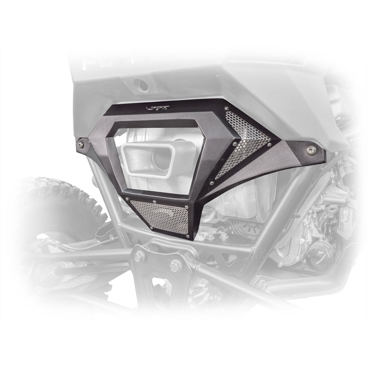 DRT RZR Pro R 2022+ Aluminum Exhaust Cover - Rugged Terrain