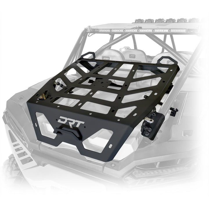 DRT Motorsports Polaris 2024+ RZR XP 1000/4 Tire Carrier/Adventure Rack - Rugged Terrain