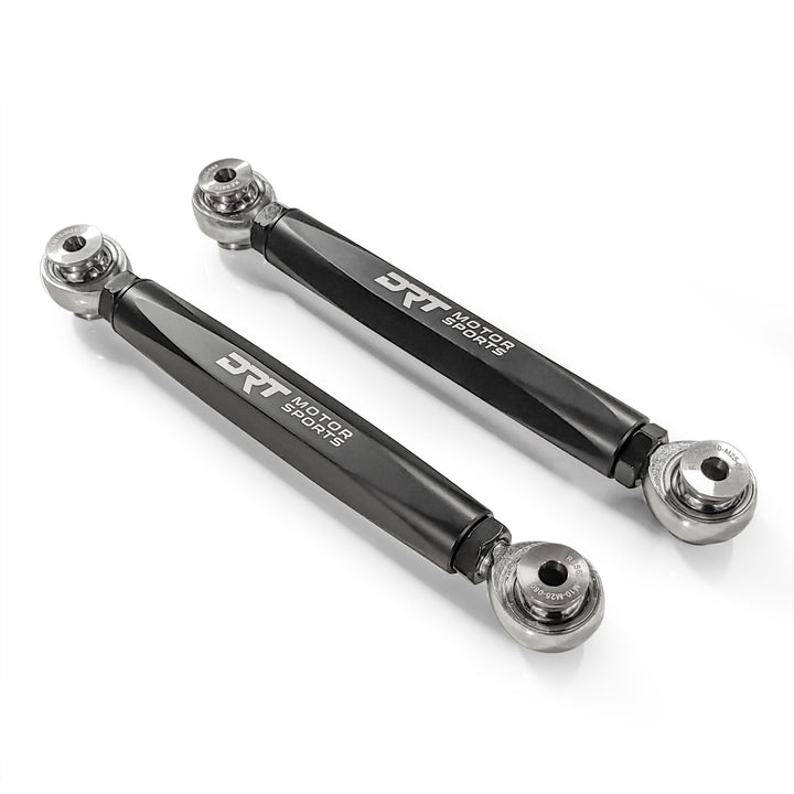 DRT RZR Polaris Pro XP Billet Aluminum Hex Bar Adjustable Sway Bar Link Kit, Rear (M10) - Rugged Terrain