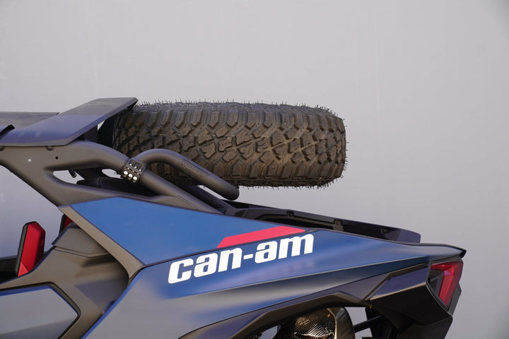 Can - Am Maverick R Max Dual Clamp Spare Tire Mount - Rugged Terrain