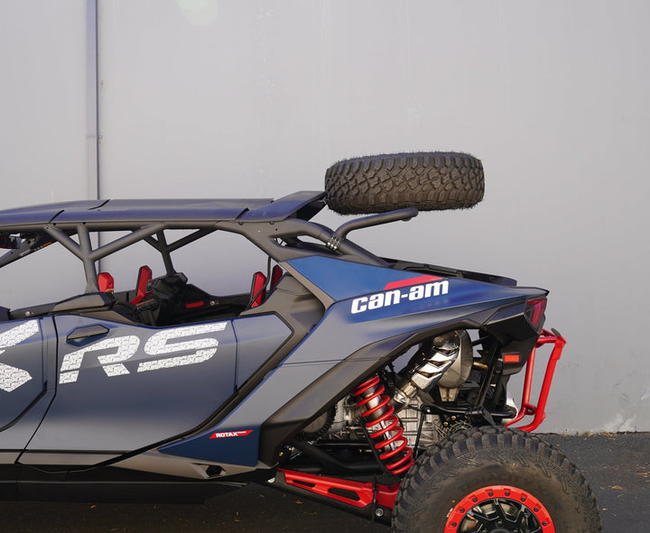 Can - Am Maverick R Max Above The Roof Dual Clamp Spare Tire Mount - Rugged Terrain