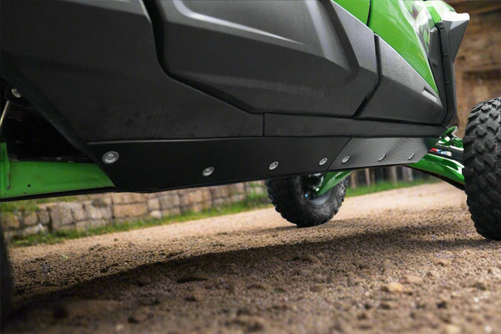 Kawasaki Teryx H2 UHMW Rock Sliders - Rugged Terrain