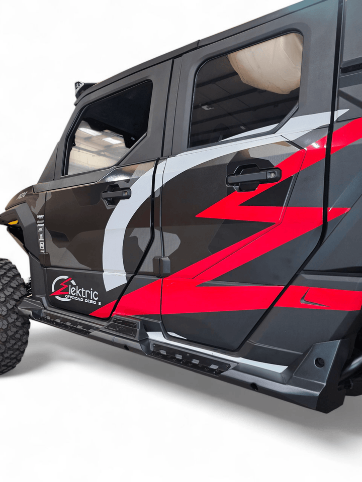 Elektric Offroad Rock Sliders for 2024+ Polaris Xpedition XP 5 / ADV 5 - Rugged Terrain