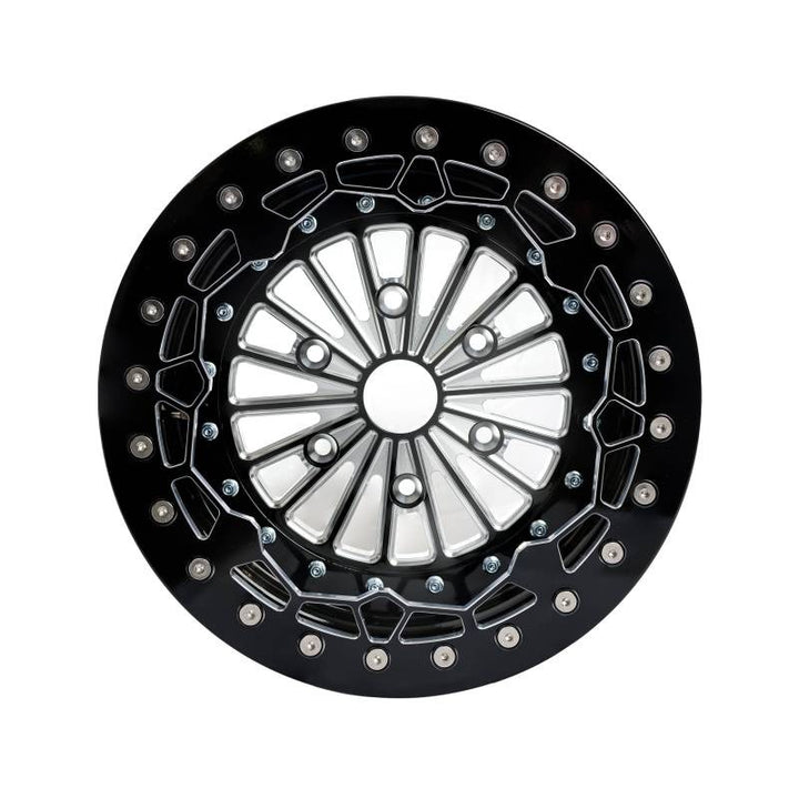 Alba Racing Crusher Pro Billet Beadlock Wheels for Can - Am Maverick R (6x5.5) - Rugged Terrain