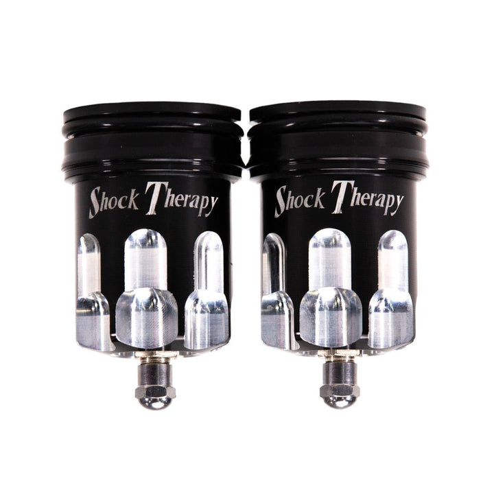 Shock Therapy Billet Shock Reservoir Caps for RZR Pro R / Pro S / Turbo R - Rugged Terrain