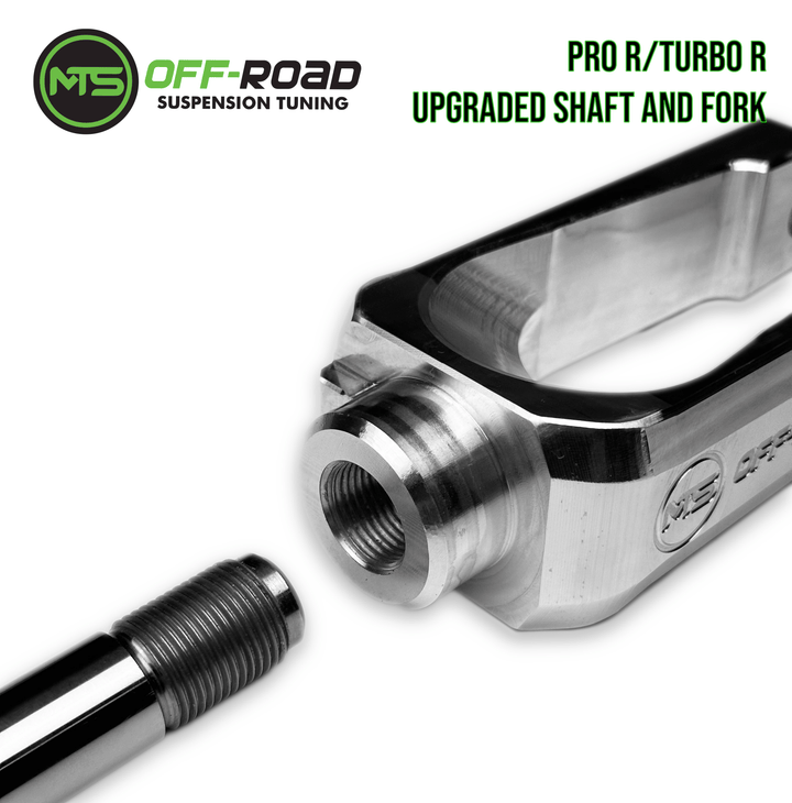 UPGRADED Front Shafts and Shock Forks for Pro R/Turbo R Ultimate - Set of 2 - Rugged Terrain