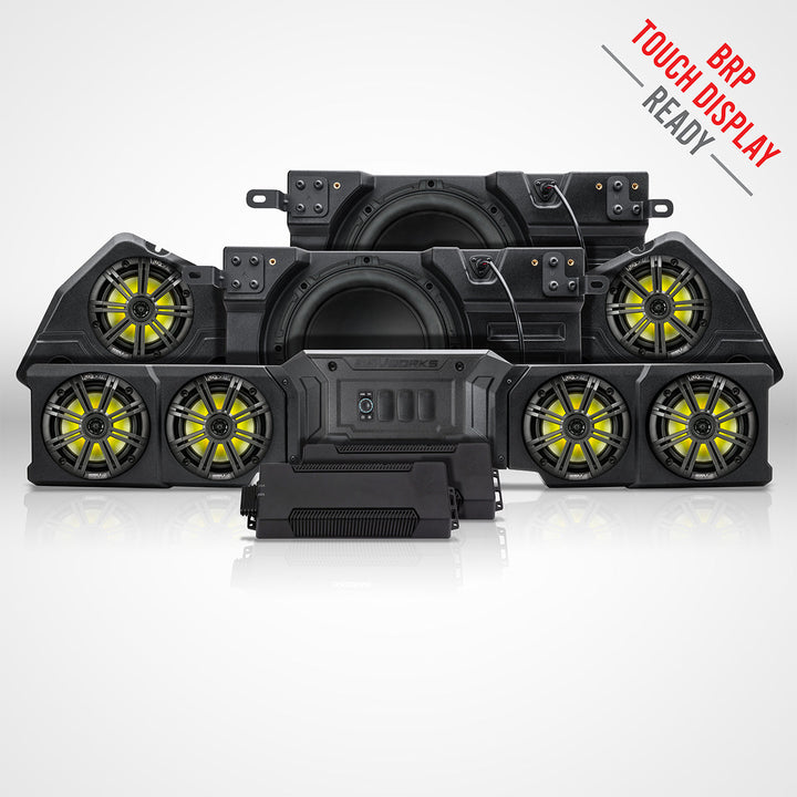 SSV Works Phase-7 K-Spec 8-Speaker Audio Kit for BRP Touchscreen for 2026 Can-Am Defender HD11