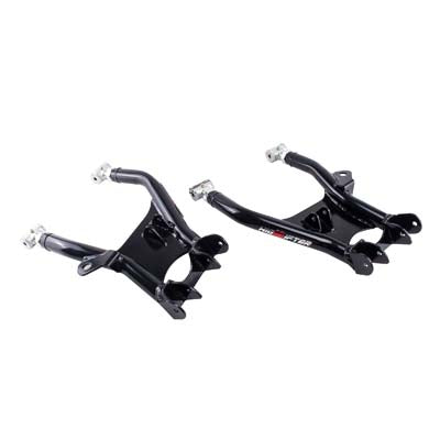 High Lifter APEXX Upper and Lower Rear Raked Control Arms for Can-Am Defender XMR - Black