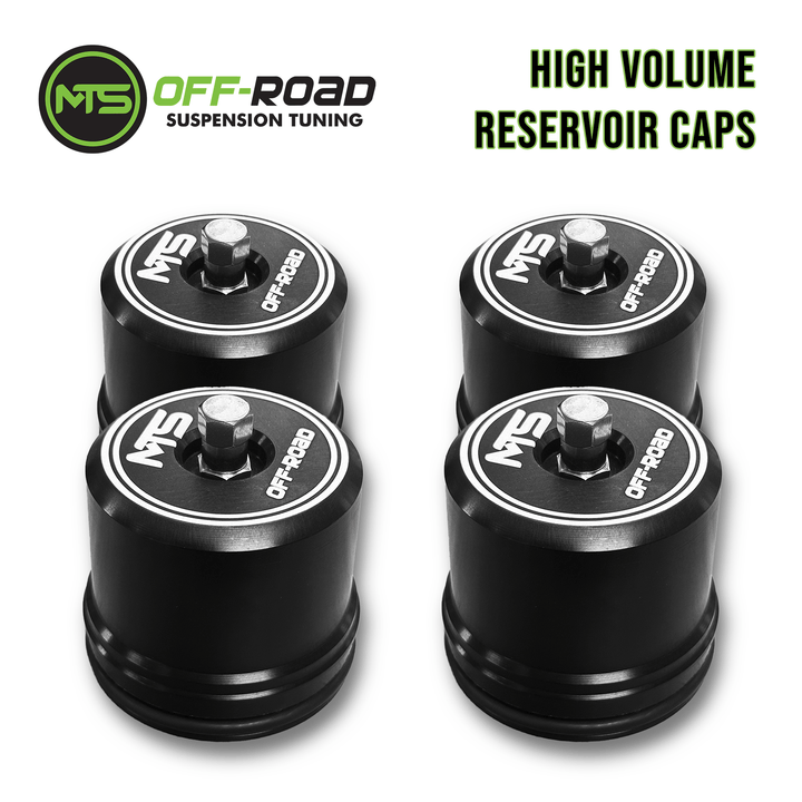 MTS Off - Road High Volume Reservoir Caps (FOR FOX SHOCKS) - Rugged Terrain