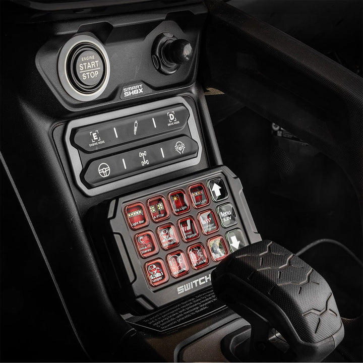 2024 - 2026 CanAm® Maverick R SWITCH Works Alpha12 Mounting Kit - Rugged Terrain