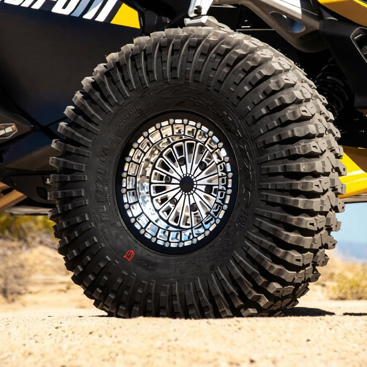 Alba Racing Crusher Pro Billet Beadlock Wheels for Can - Am Maverick R (6x5.5) - Rugged Terrain