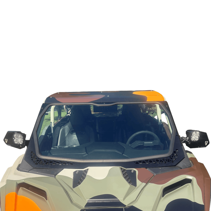 Moto Armor Glass Windshield For L&W Fab Cage For 2025+ RZR Pro XP / Pro S - Rugged Terrain