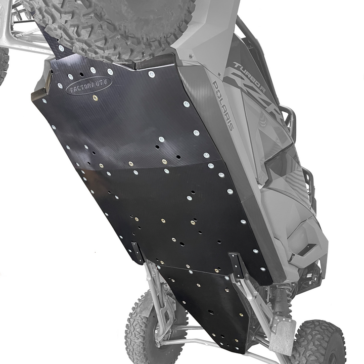 Factory UTV  Polaris RZR Turbo R 4 / Pro S 4 UHMW Skid Plate