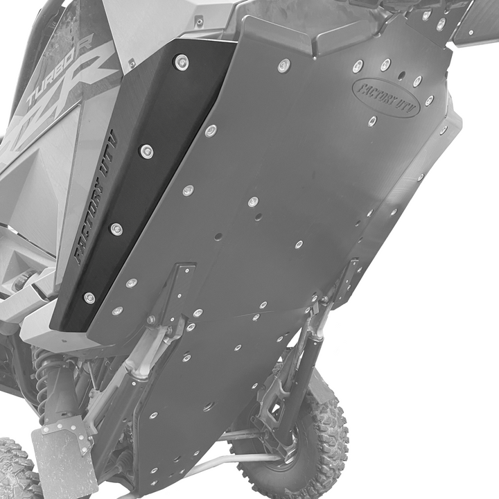 Factory UTV  Polaris RZR Turbo R / Pro S UHMW Rock Sliders