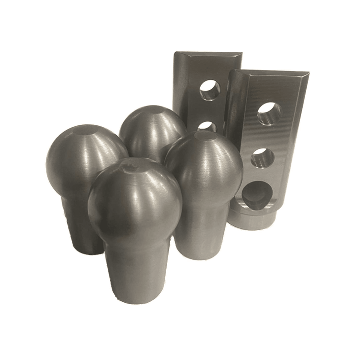 AJK Offroad Cage Bung Set Domed Style for Polaris RZR PRO R