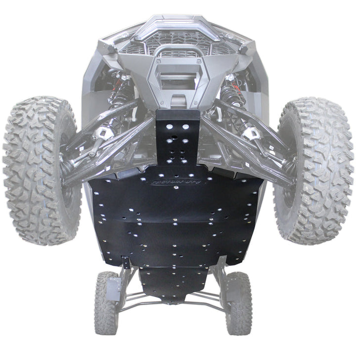 Factory UTV  Polaris RZR Pro R 4 UHMW Skid Plate