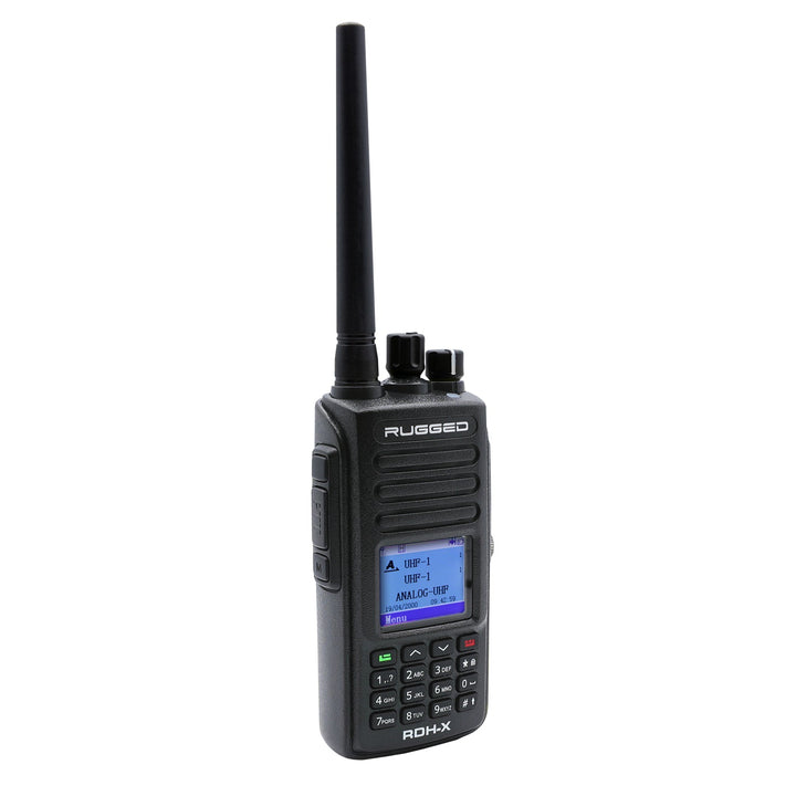 Rugged Radios Rugged RDH - X Waterproof Business Band Handheld - Digital and Analog - Rugged Terrain