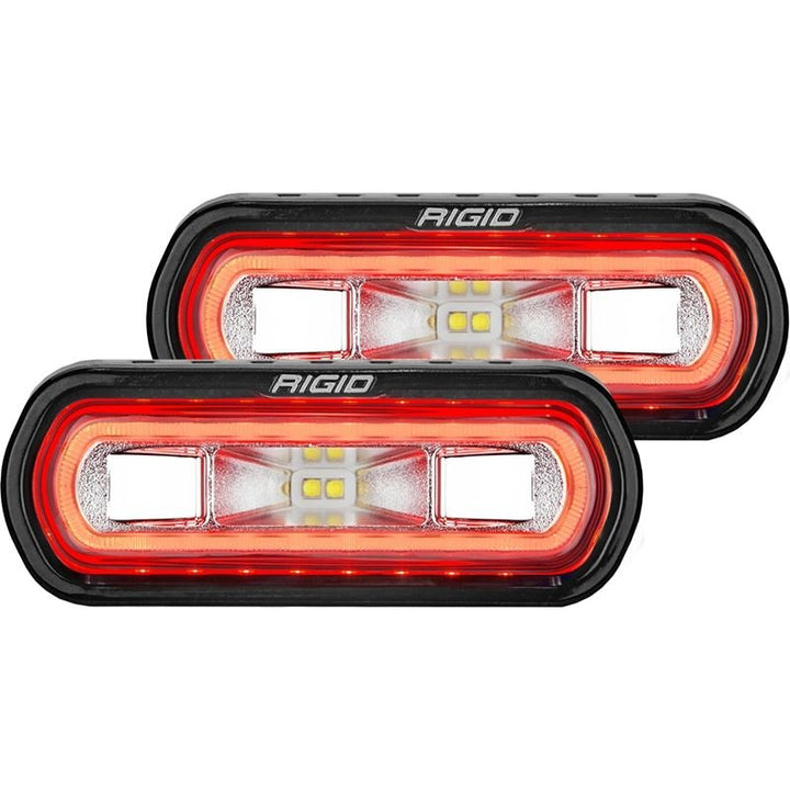 Rigid SR - L Series Off - Road Spreader Pod Red Halo - Rugged Terrain