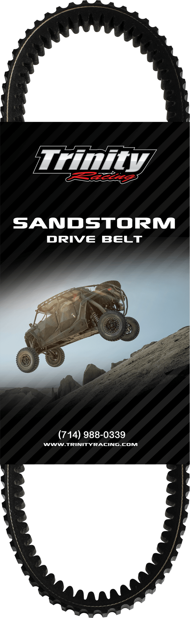 Sandstorm RZR Drive Belt - RZR TURBO / RS1 / 2024 XP 1000 - Rugged Terrain